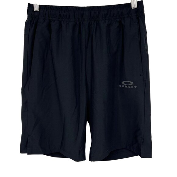 Oakley Mens Foundational 9 Short 2.0 Performance Fit Blackout Size Small S New - Picture 1 of 9